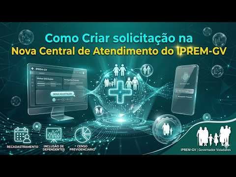 Nova Central de Atendimento - 2 - Criar solicitação